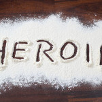 Image of heroin with name spelled in it - heroin use facts