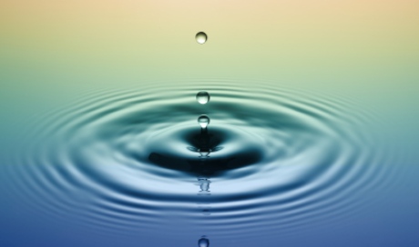 image of a drop of water and the ripple it created in the water - mindfulness - hired power breakaway